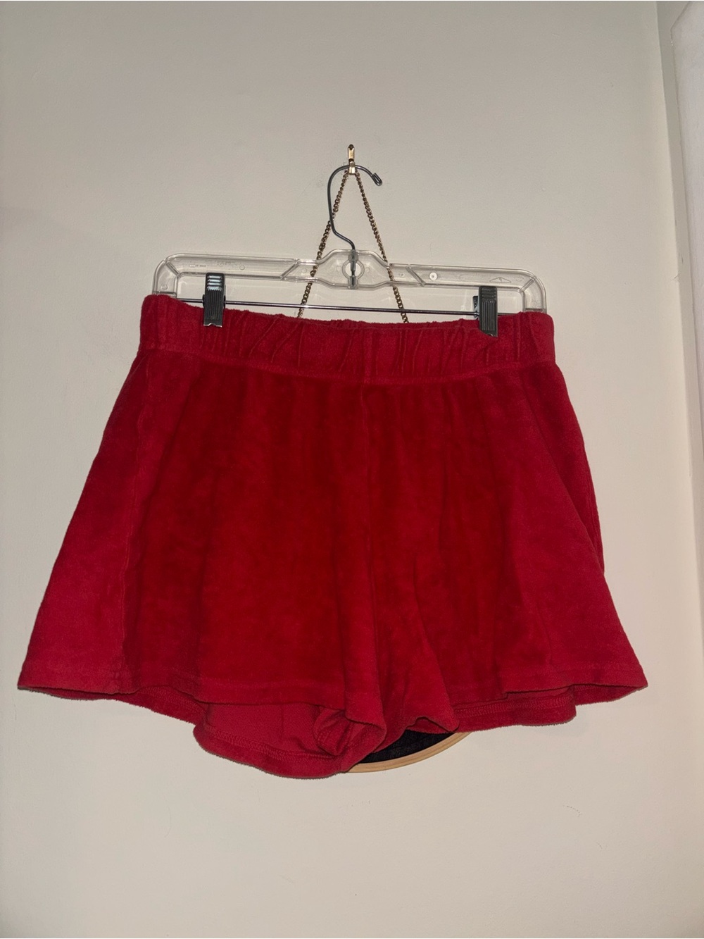 Michael Lauren Red Shorts